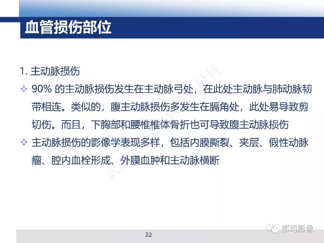 【PPT】腹盆腔血管钝性创伤CT表现