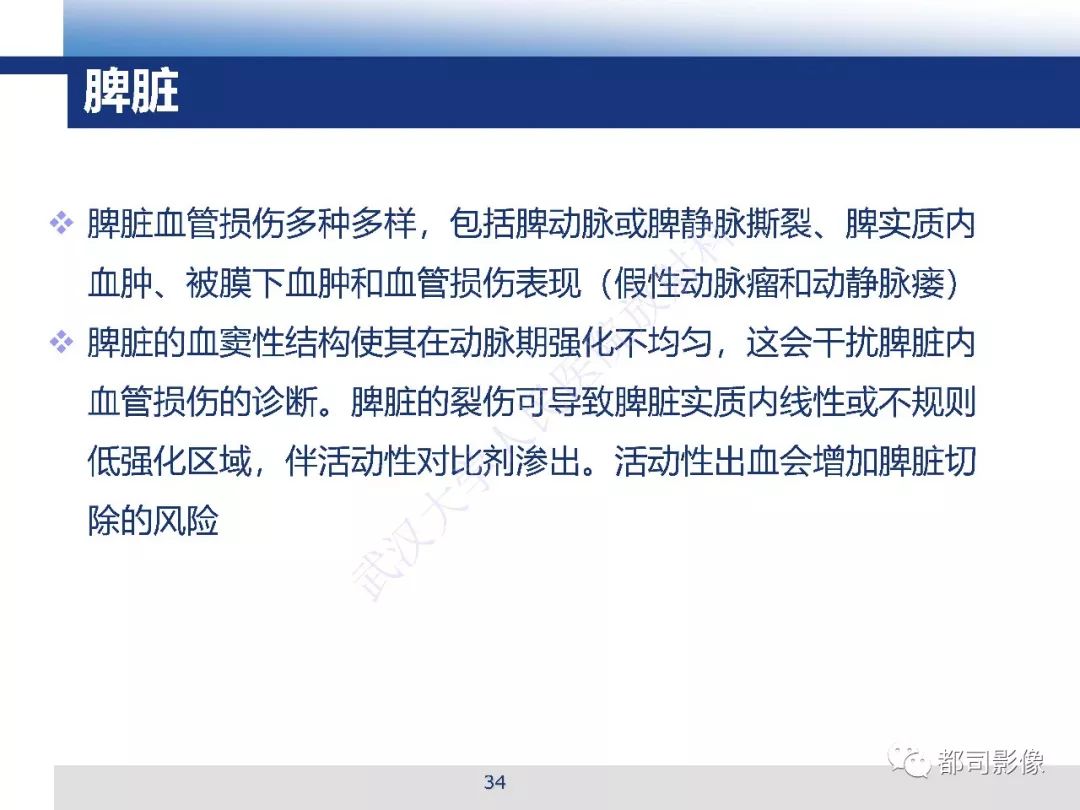 【PPT】腹盆腔血管钝性创伤CT表现