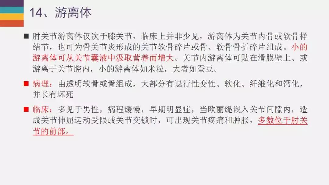 【PPT】肘关节常见病变MR诊断