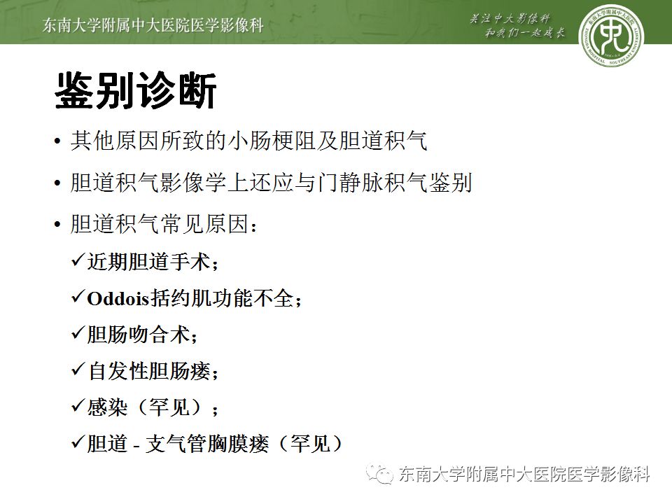 【病例】胆肠瘘并胆石性肠梗阻1例CT影像表现