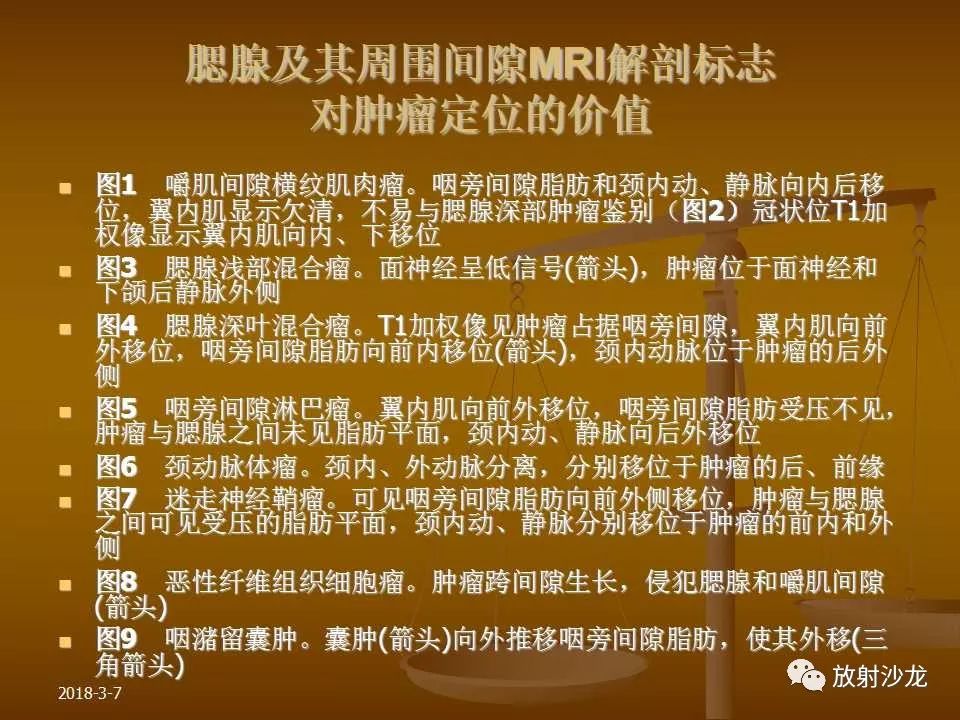 【PPT】腮腺区肿块的诊断与鉴别诊断