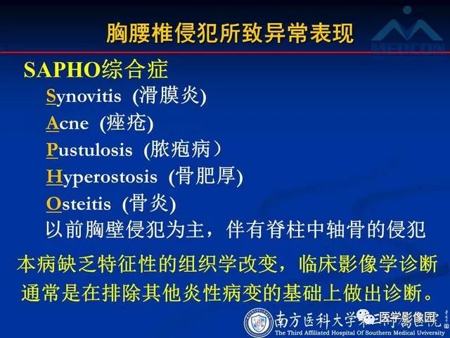 【PPT】系统性疾病脊椎侵犯病理学改变和影像学诊断