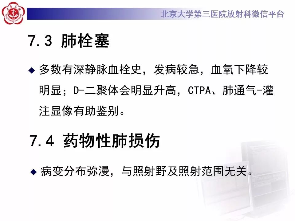 【病例】放射性肺损伤2例CT影像表现