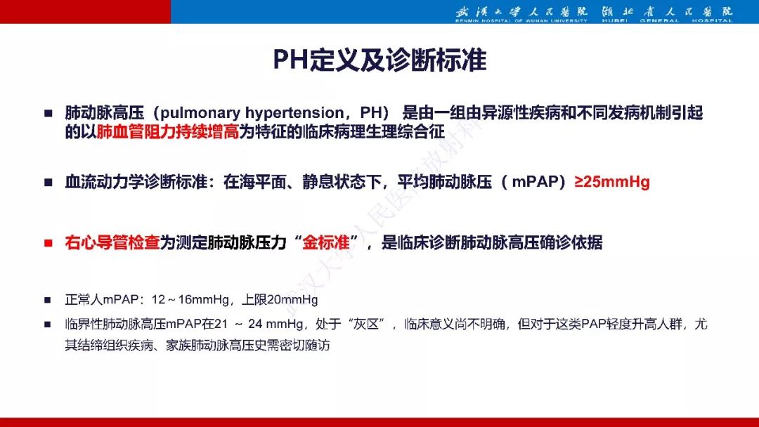 【PPT】肺动脉高压临床分类及CT表现