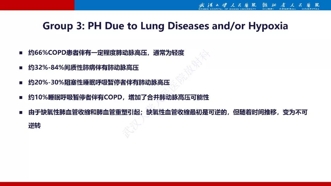 【PPT】肺动脉高压临床分类及CT表现