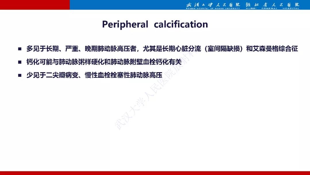 【PPT】肺动脉高压临床分类及CT表现