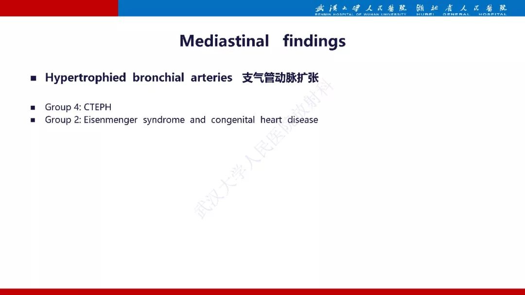 【PPT】肺动脉高压临床分类及CT表现