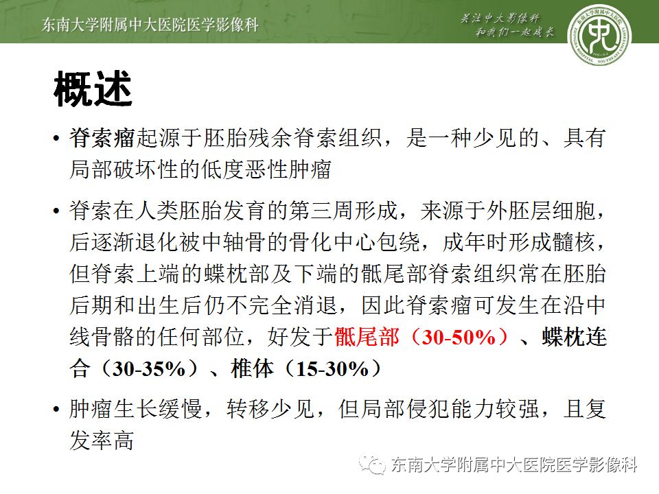 【病例】骶尾部脊索瘤1例CT及MR影像诊断