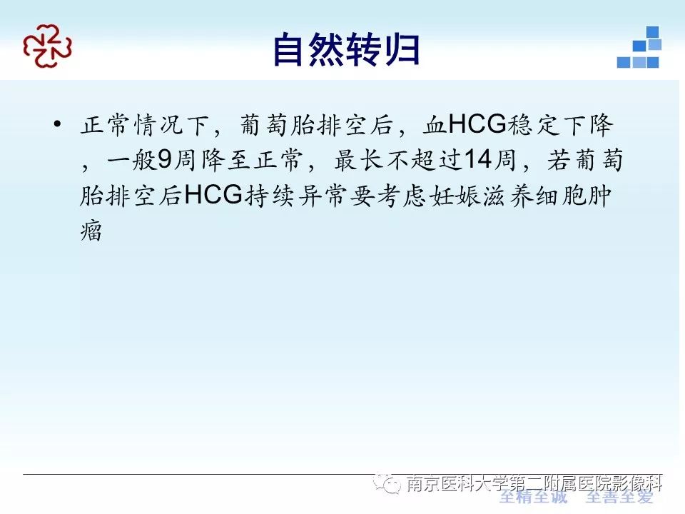 【PPT】葡萄胎的影像学诊断