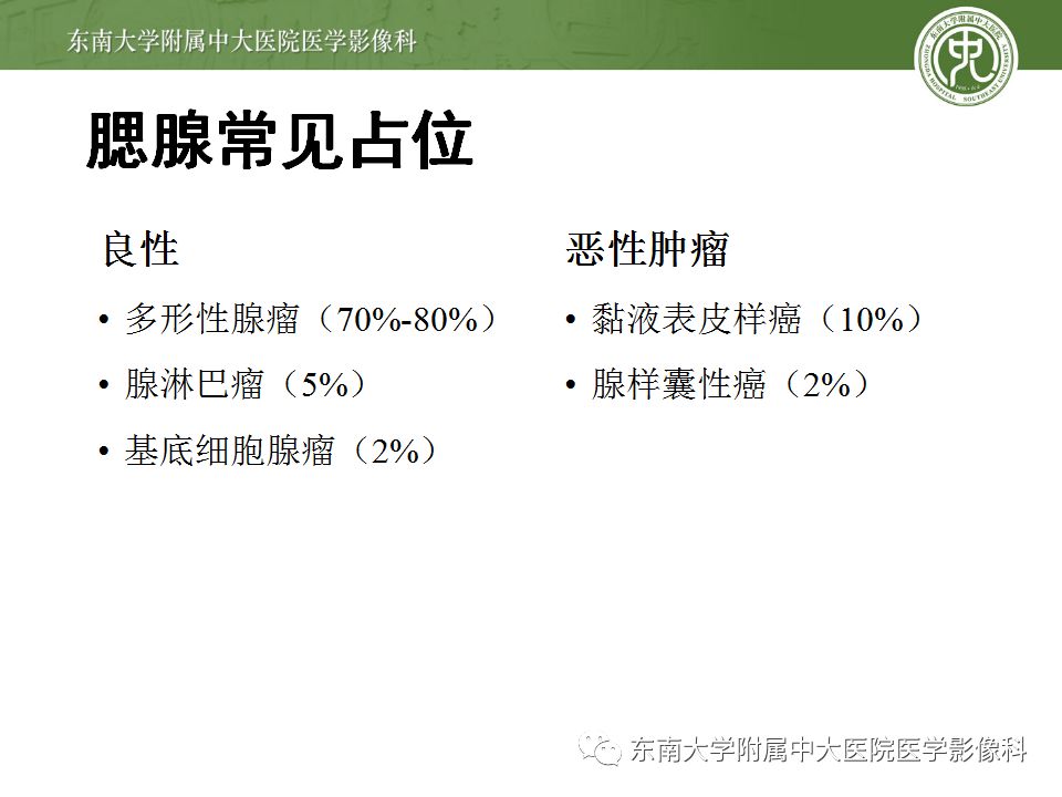 【病例】腮腺多形性腺瘤1例CT影像表现