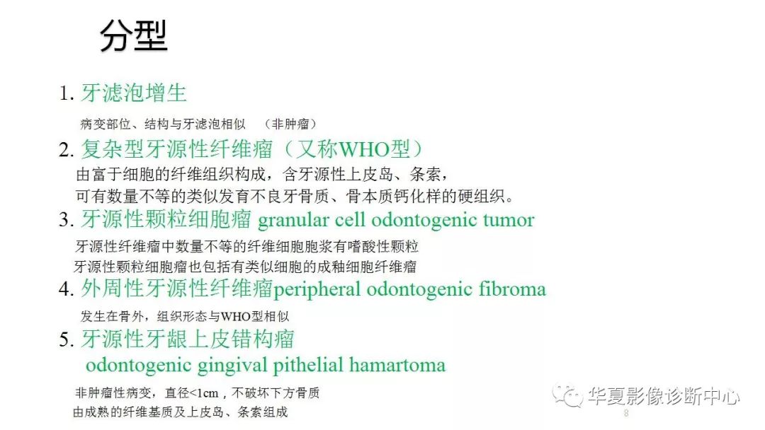 【病例】牙源性纤维瘤1例CT影像表现