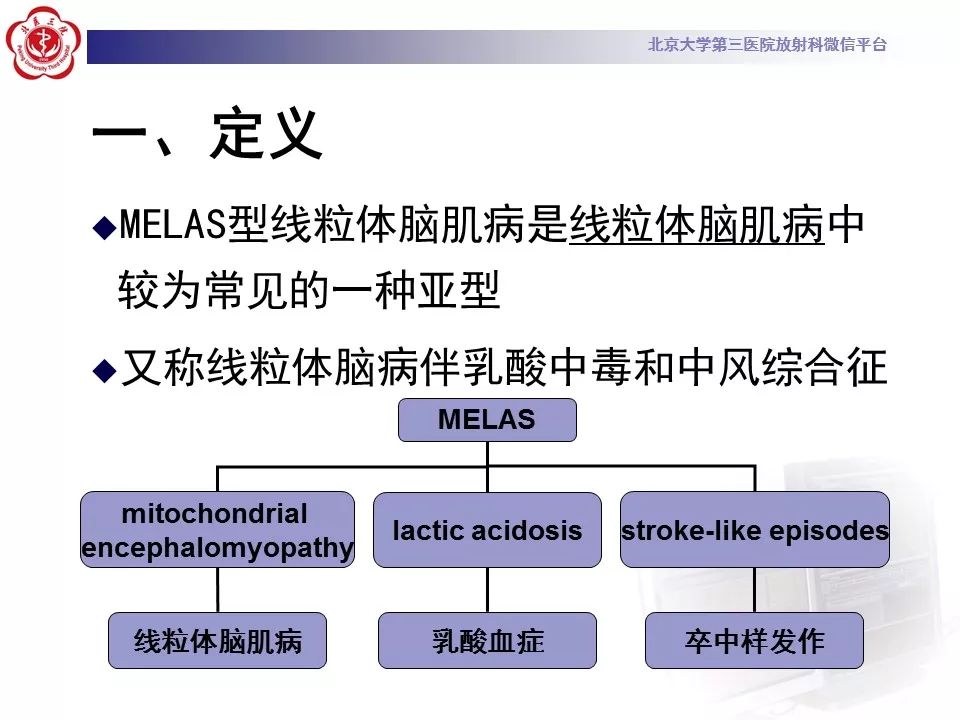 【病例】线粒体脑肌病1例MR影像表现