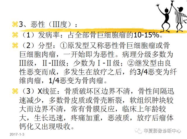 【PPT】骨巨细胞瘤的影像诊断及鉴别诊断