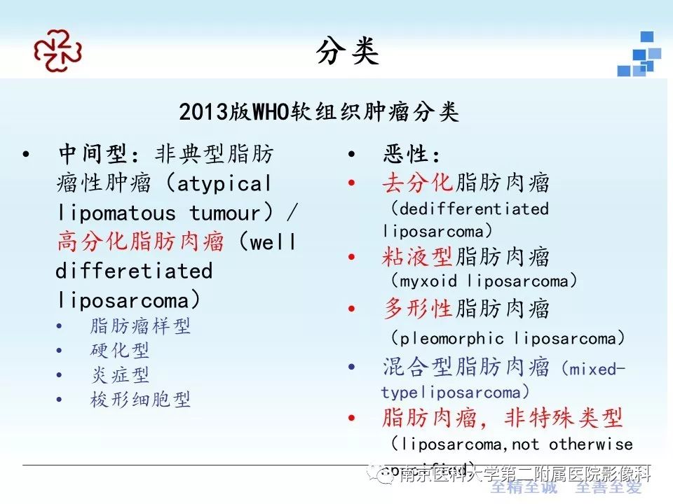 【PPT】脂肪肉瘤影像学表现