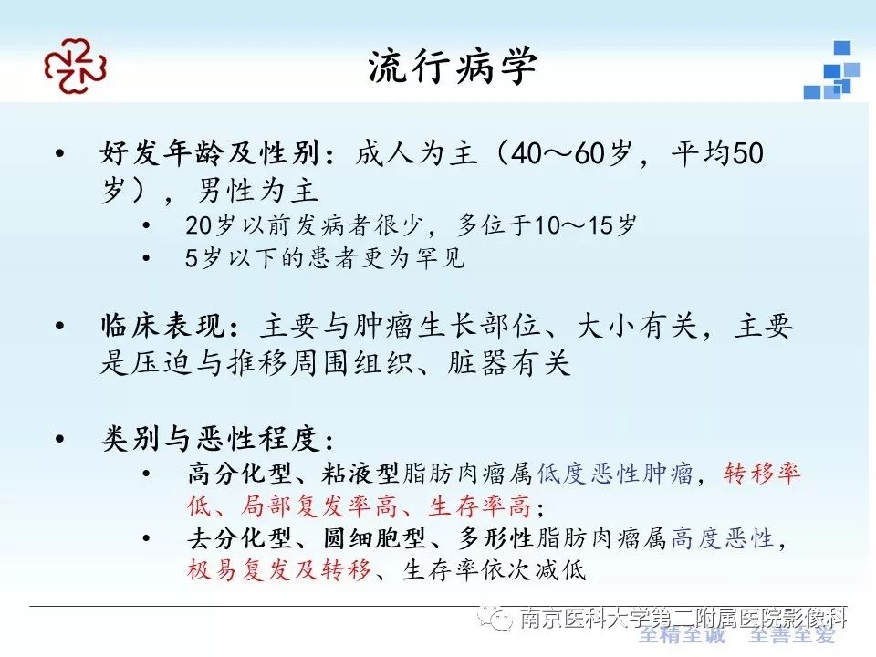 【PPT】脂肪肉瘤影像学表现