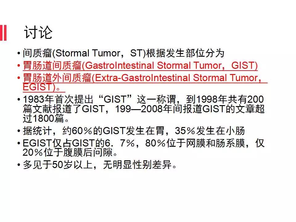 【病例】腹膜后间质瘤1例CT影像表现