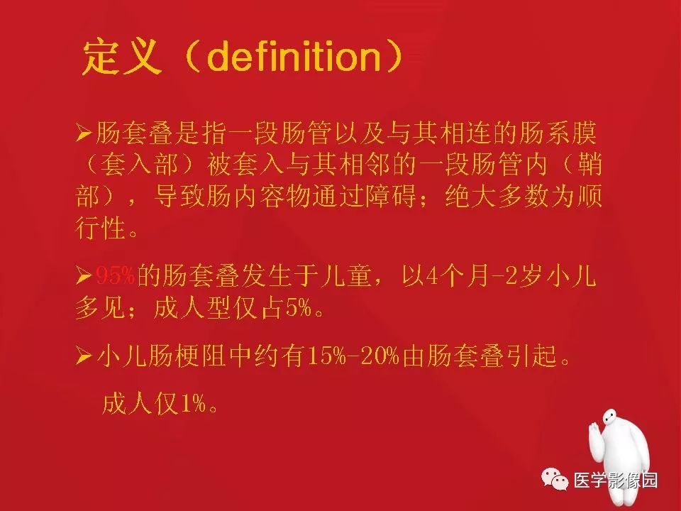 【PPT】肠套叠的CT诊断