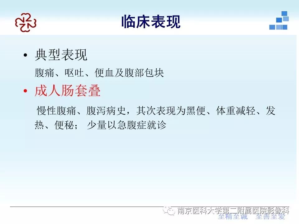 【PPT】专题读片—成人肠套叠