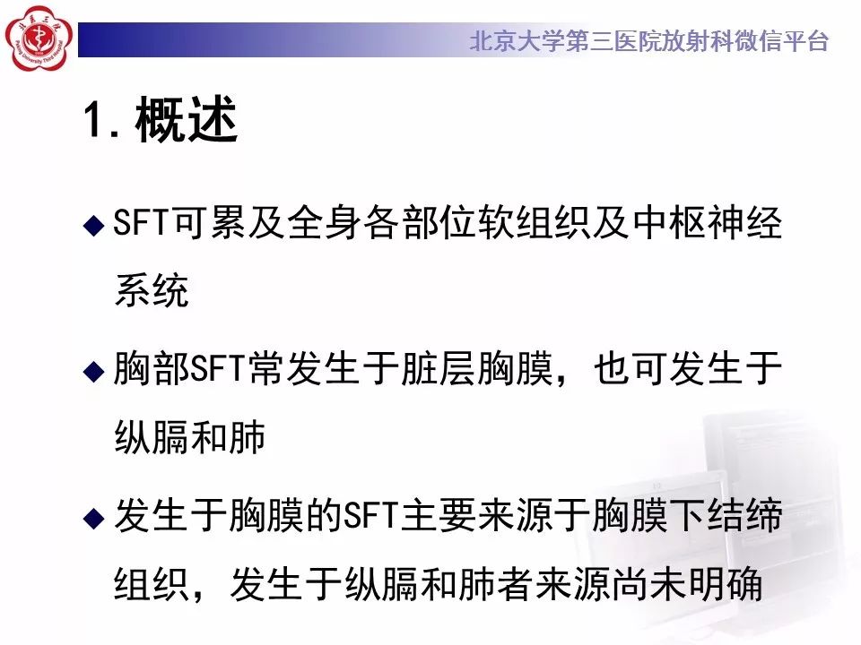 【病例】胸膜孤立性纤维瘤1例CT影像诊断