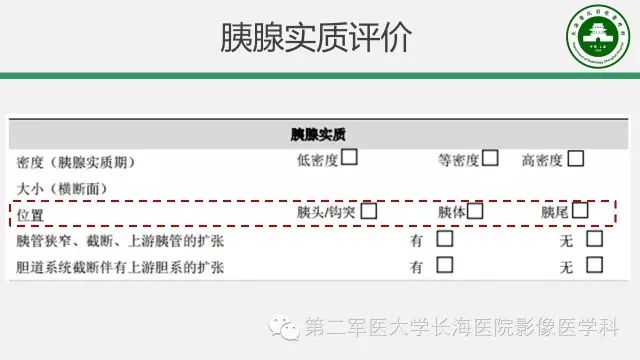 【PPT】胰腺动脉CT增强造影三维后处理与结构化报告书写
