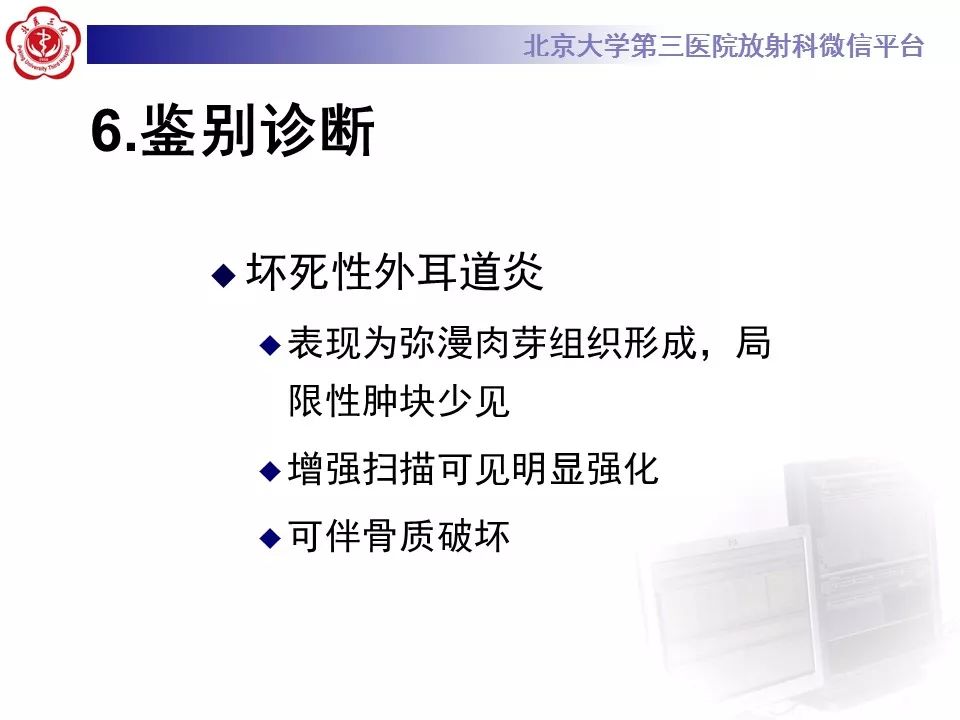 【病例】外耳道鳞癌1例CT及MR影像表现