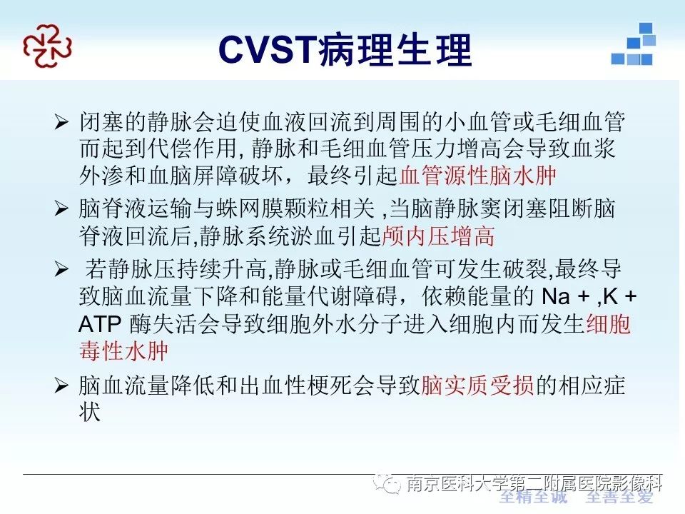【PPT】脑静脉窦血栓合并脑实质损害的MRI影像学特征