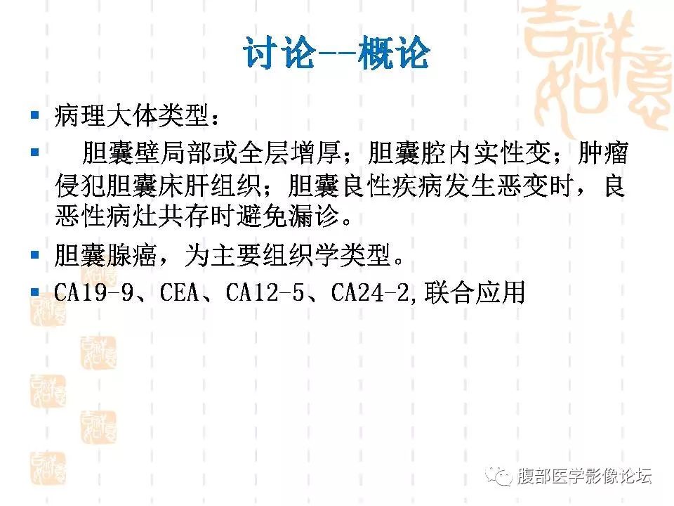 【病例】胆囊癌1例CT及MR影像表现