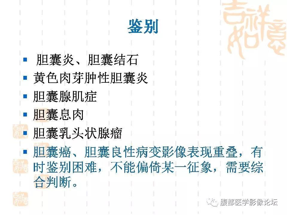 【病例】胆囊癌1例CT及MR影像表现