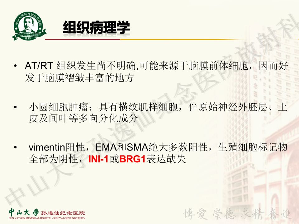【病例】非典型畸胎瘤/横纹肌样瘤1例CT及MR