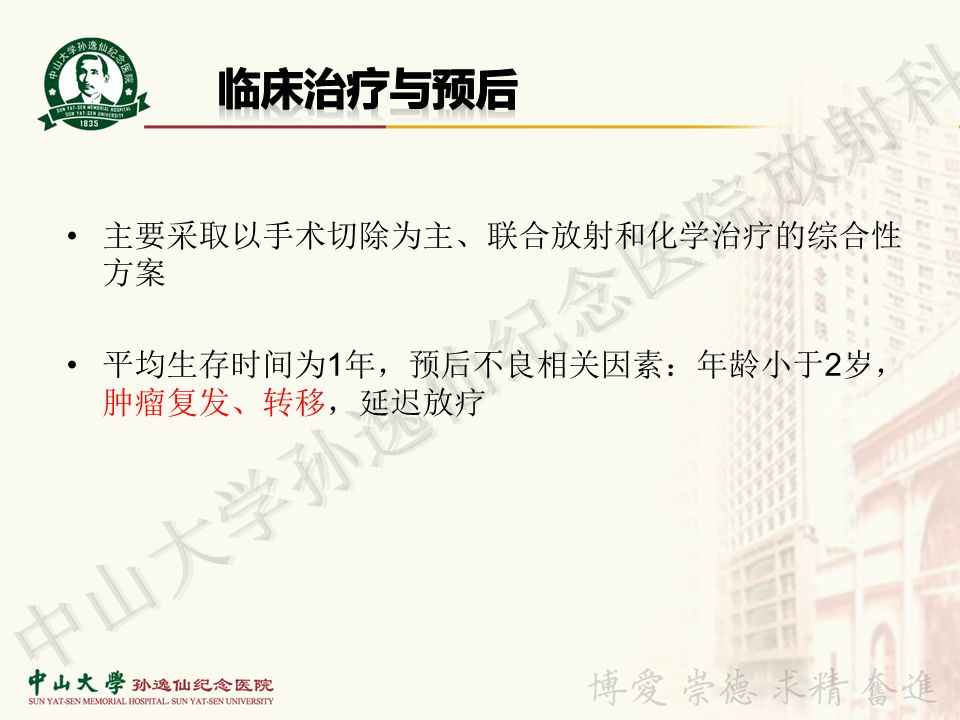 【病例】非典型畸胎瘤/横纹肌样瘤1例CT及MR