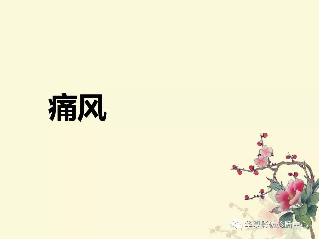 【PPT】痛风性关节炎及假性痛风