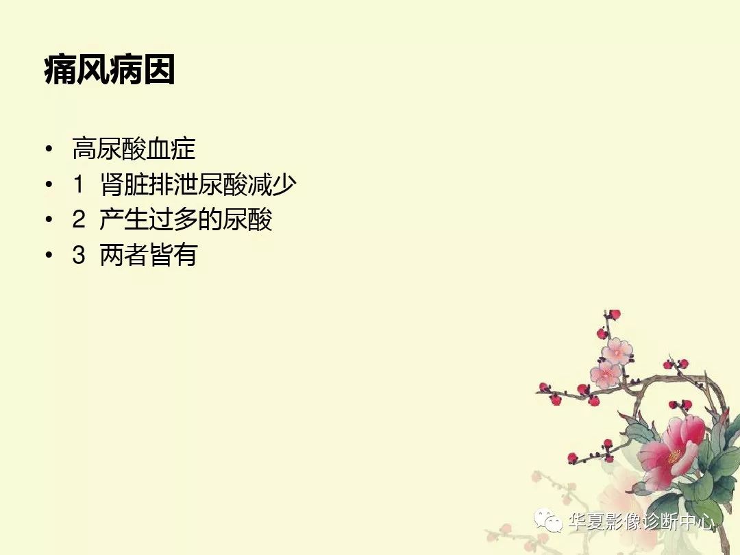 【PPT】痛风性关节炎及假性痛风