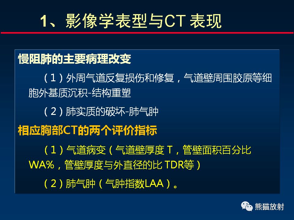 【PPT】放射科医生如何应对慢阻肺
