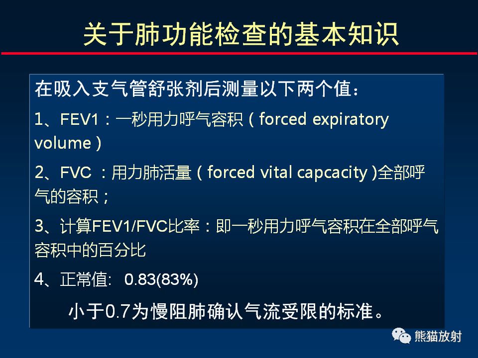 【PPT】放射科医生如何应对慢阻肺