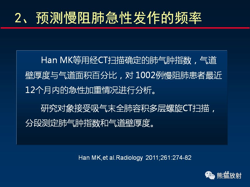 【PPT】放射科医生如何应对慢阻肺