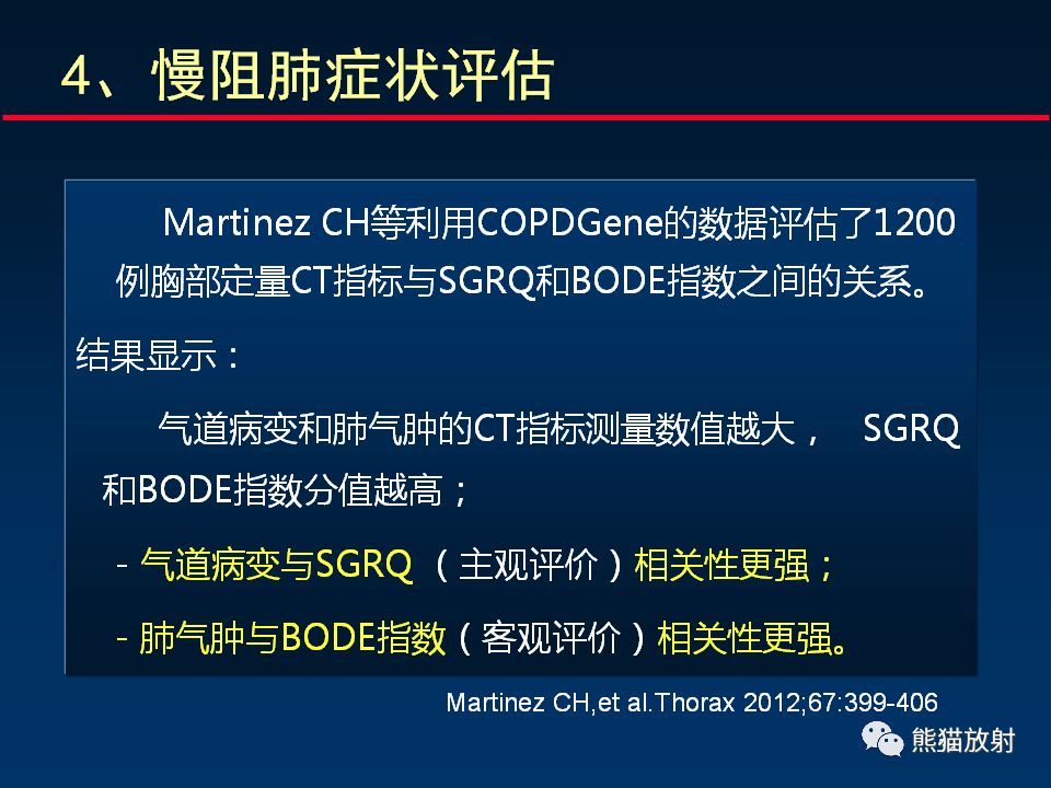 【PPT】放射科医生如何应对慢阻肺