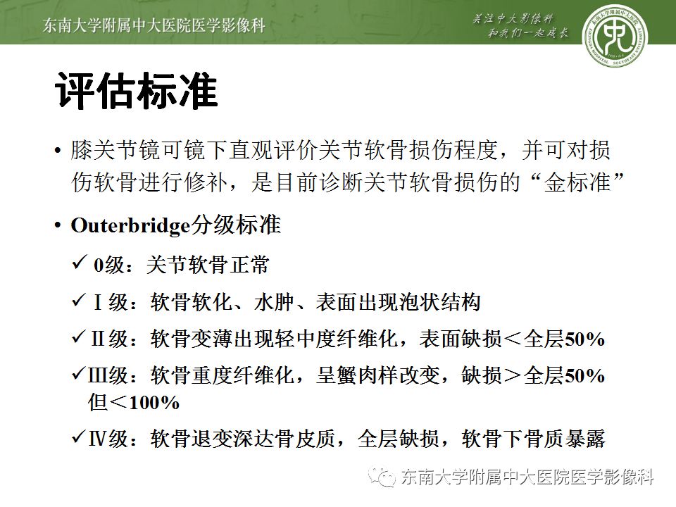 【病例】髌骨软化症1例MR影像诊断