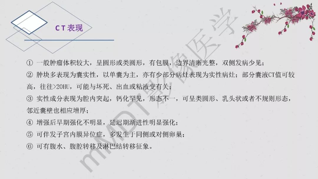 【PPT】卵巢透明细胞癌影像诊断