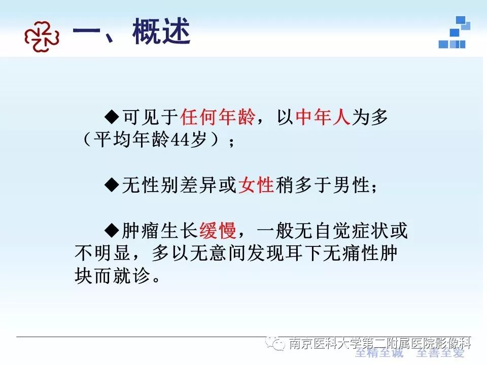 【PPT】专题读片—腮腺混合瘤的影像表现
