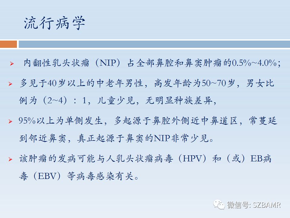 【PPT】鼻腔内翻性乳头状瘤影像学诊断