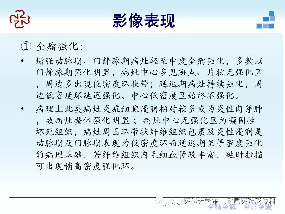 【PPT】肝脏炎性假瘤的影像表现