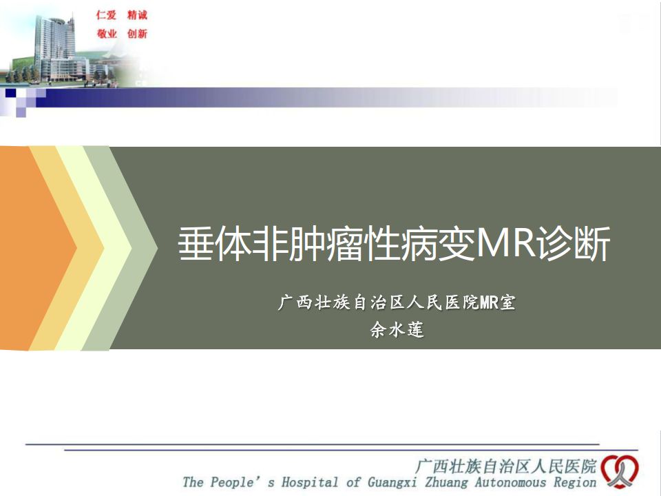 【PPT】垂体非肿瘤性病变MR诊断