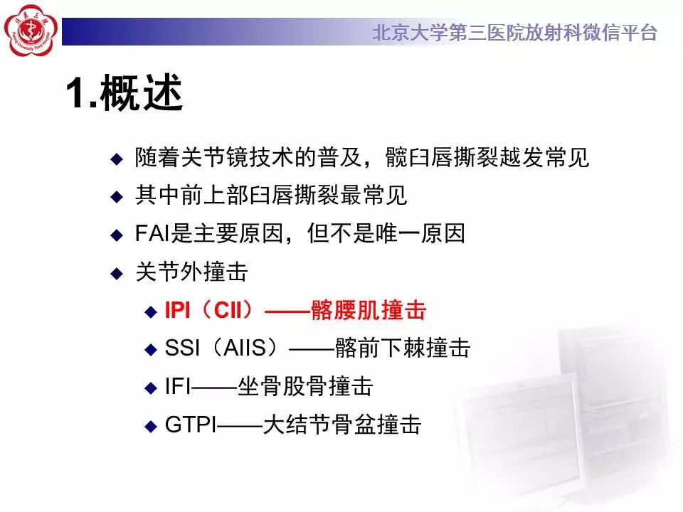 【病例】髂腰肌撞击1例MR影像表现