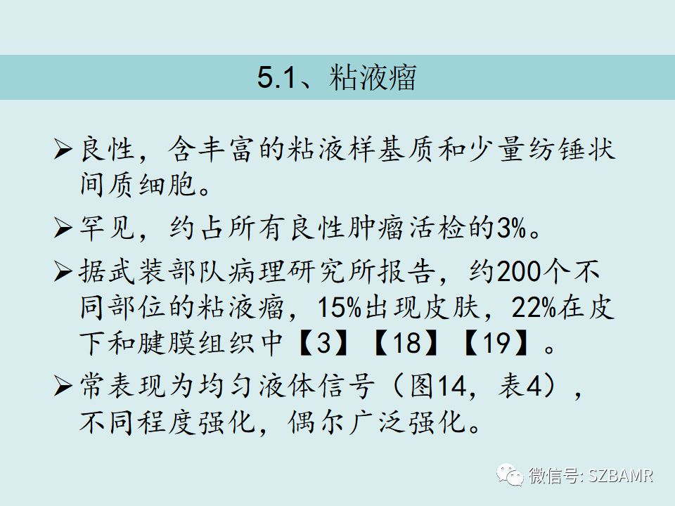 【PPT】浅表软组织肿块的影像分析、诊断及鉴别