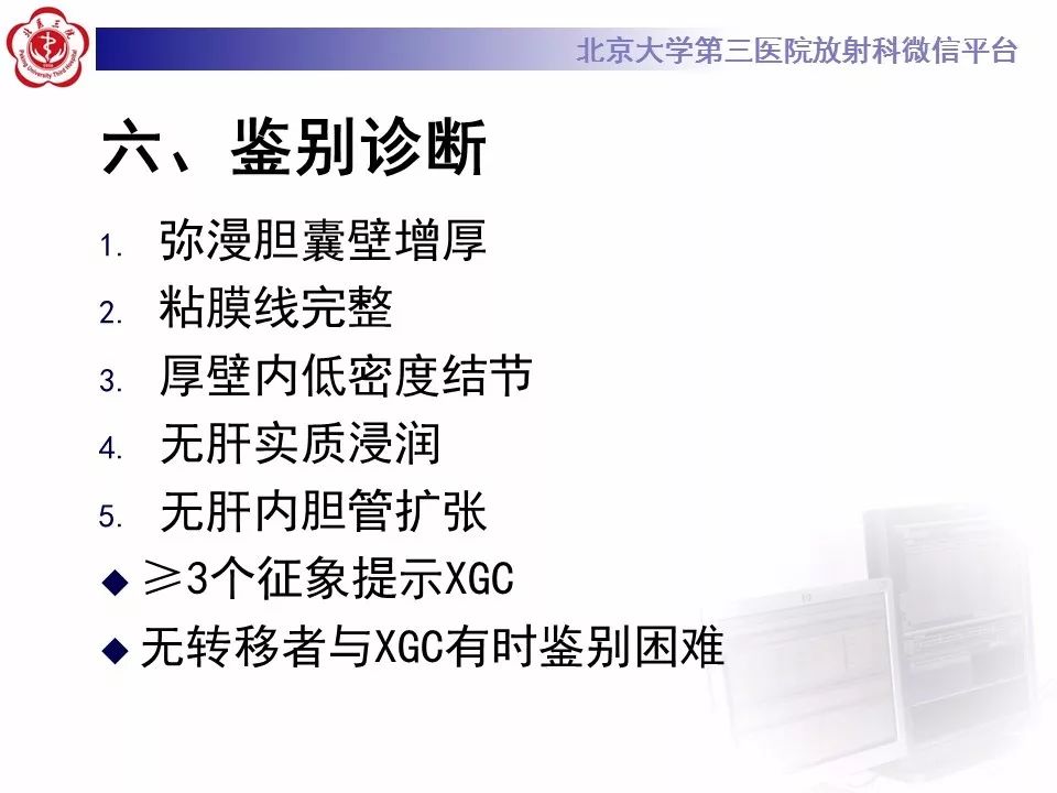 【病例】黄色肉芽肿性胆囊炎1例CT影像表现