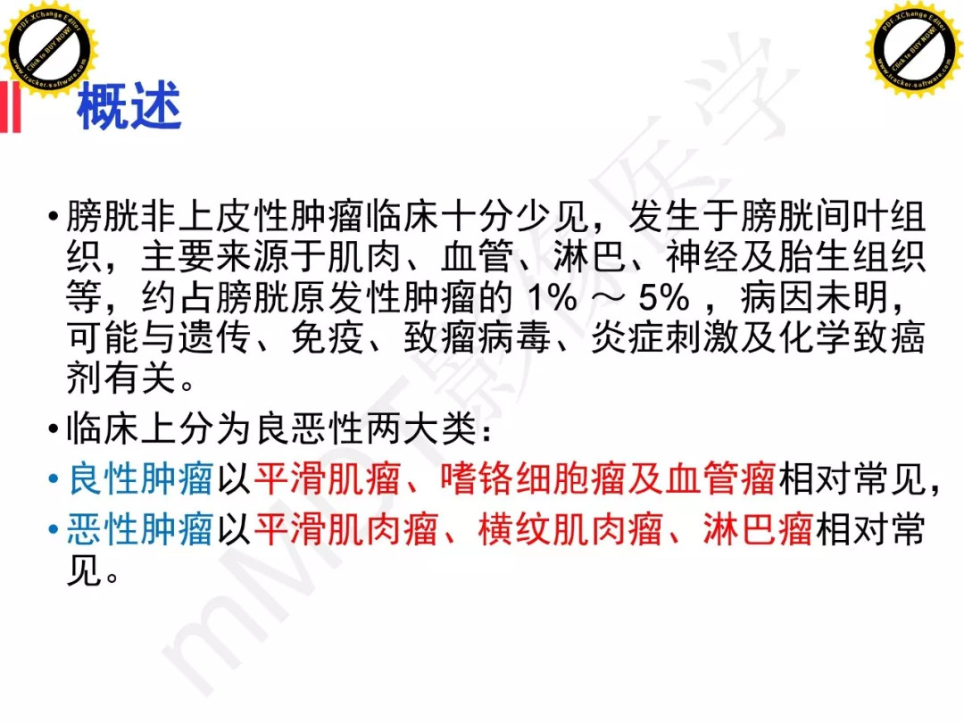 【PPT】膀胱非上皮良性肿瘤的影像诊断