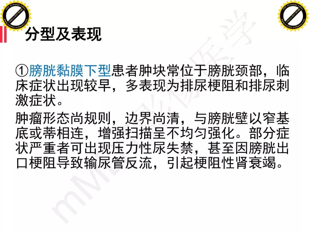 【PPT】膀胱非上皮良性肿瘤的影像诊断