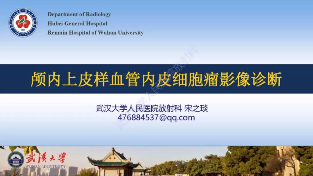 【PPT】颅内上皮样血管内皮细胞瘤影像诊断