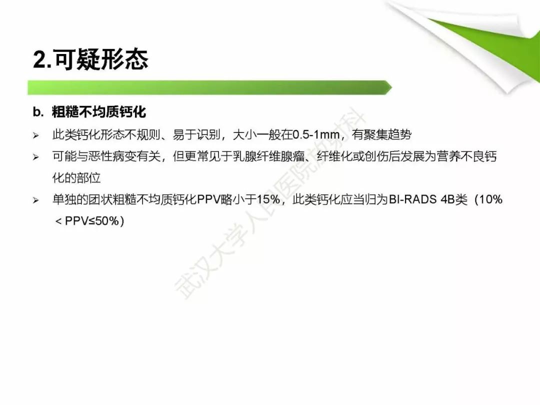 【PPT】乳腺X线影像表现与术语规范