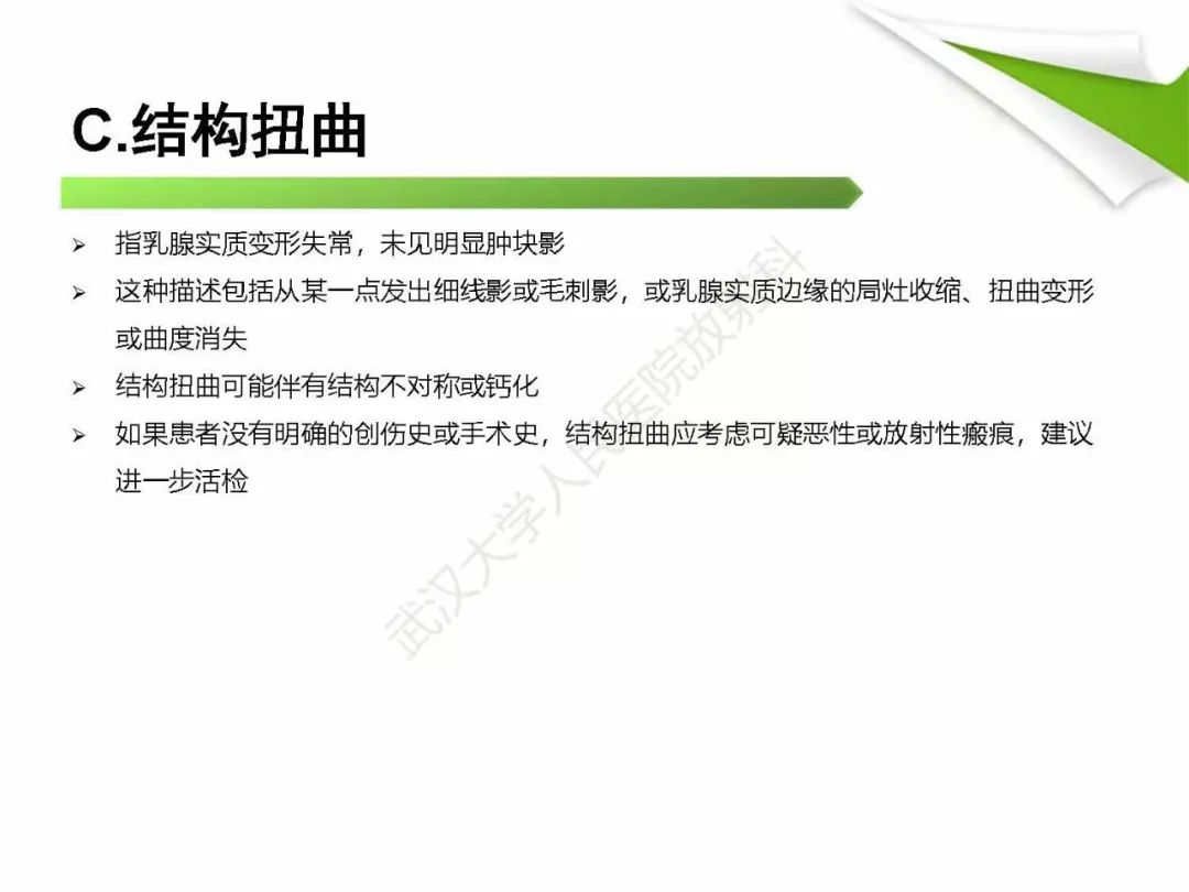 【PPT】乳腺X线影像表现与术语规范